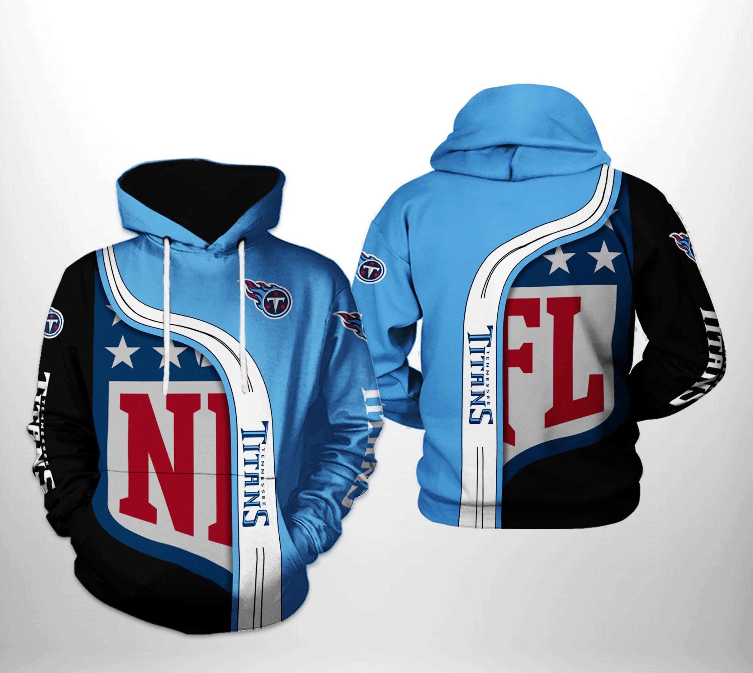 NFL Tennessee Titans NFL Team 3D All Over Print Hoodie, Zip Hoodie