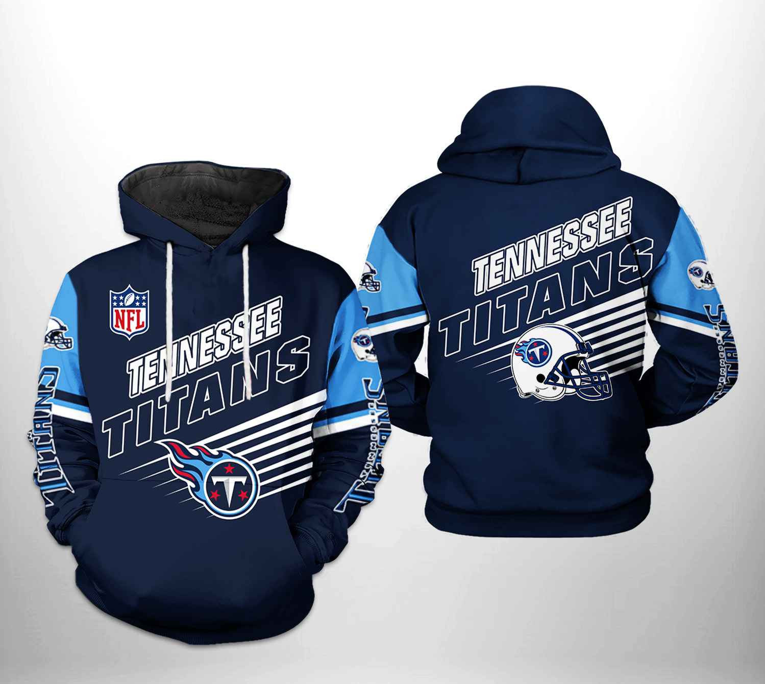 NFL Tennessee Titans NFL Team 3D All Over Print Hoodie, Zip Hoodie