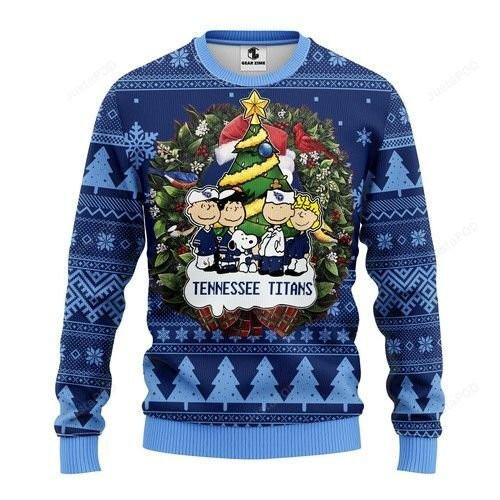 Nfl Tennessee Titans Ugly Christmas Sweater Adult 3D Funny Matching for family