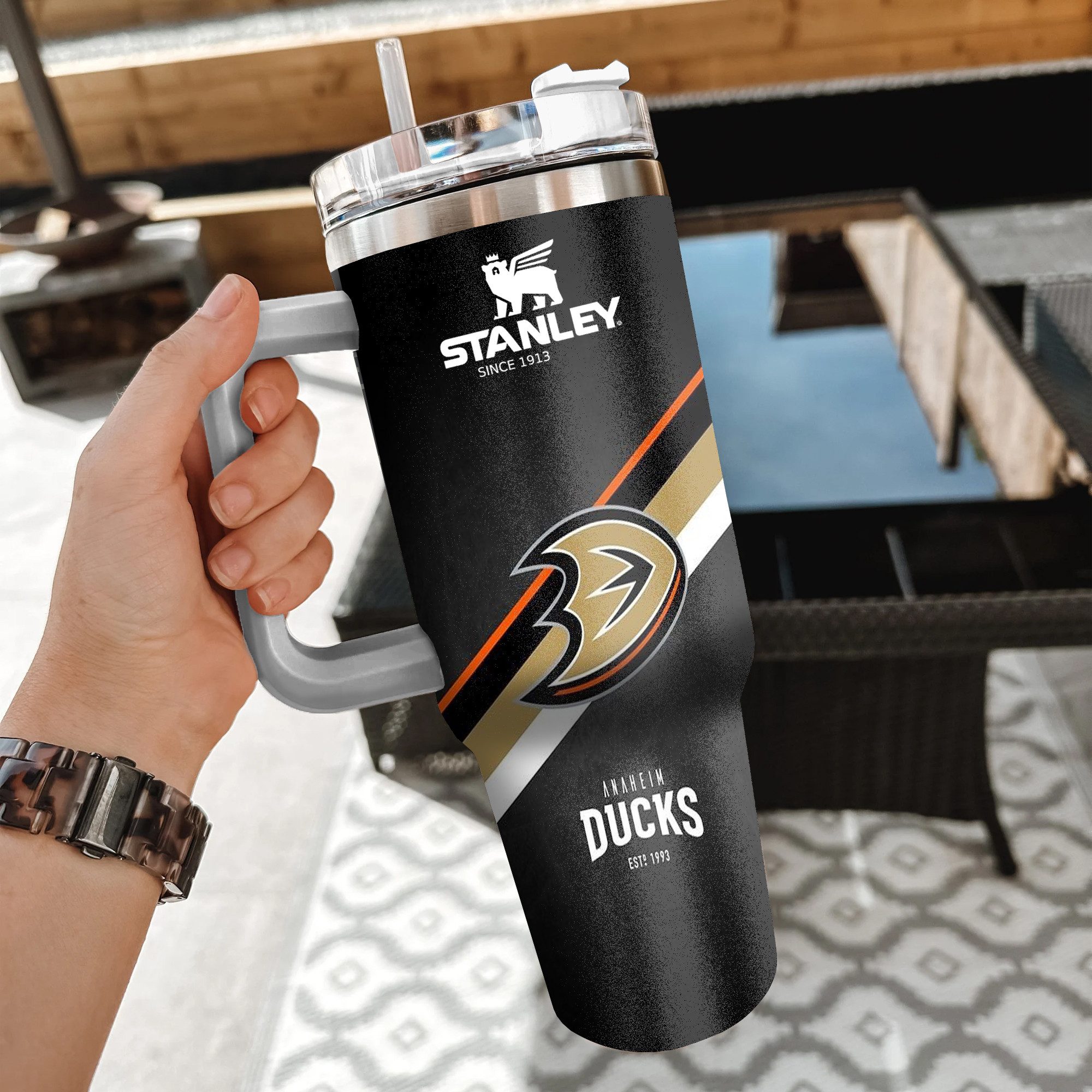 NHL Anaheim Ducks Custom Stanley Cup 40 oz 30 oz Tumbler With HandleTVC2301852
