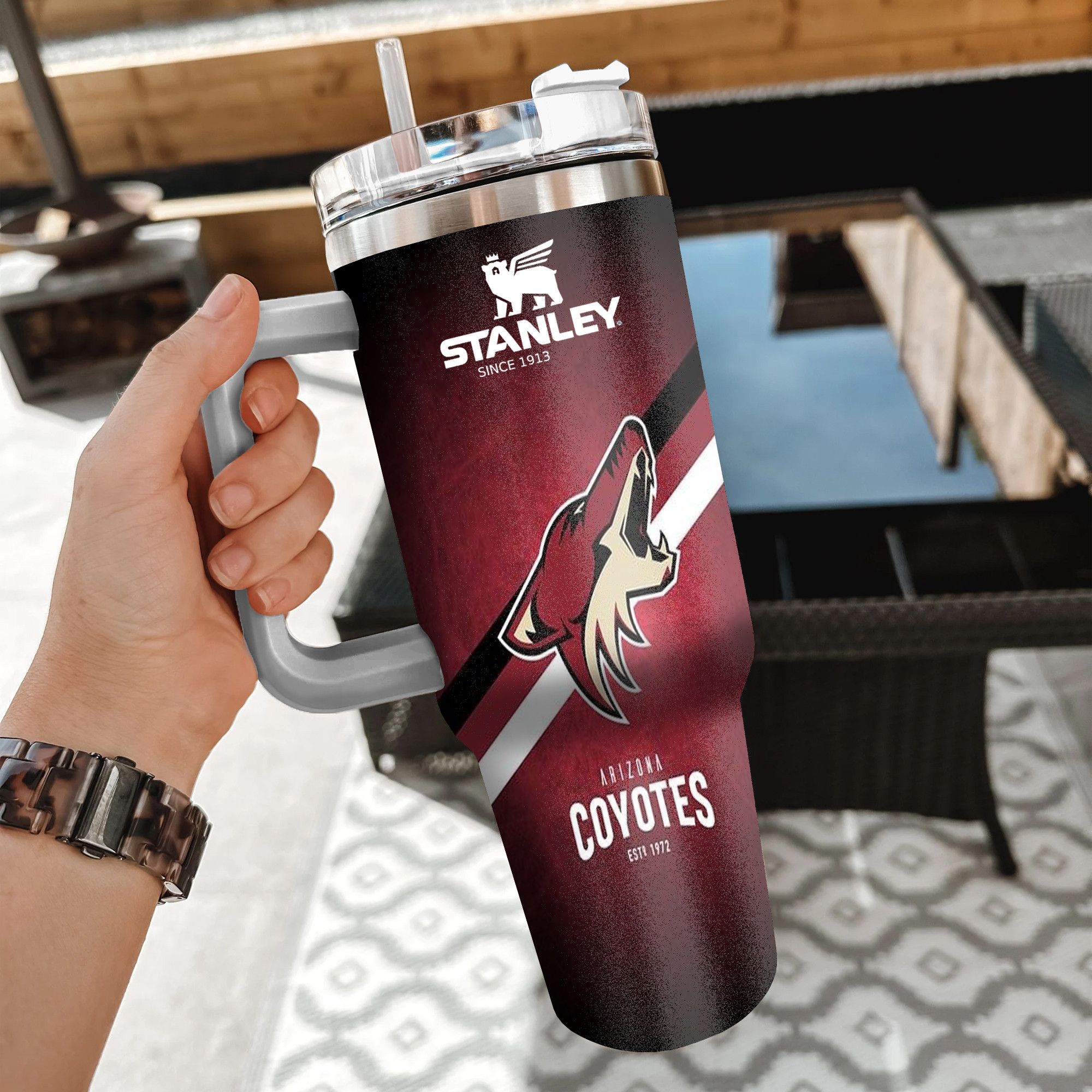 NHL Arizona Coyotes Custom Stanley Cup 40 oz 30 oz Tumbler With HandleTVC2301853