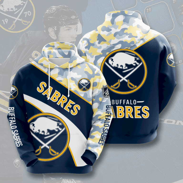 NHL Buffalo Sabres 3D All Over Print Hoodie, Zip Hoodie