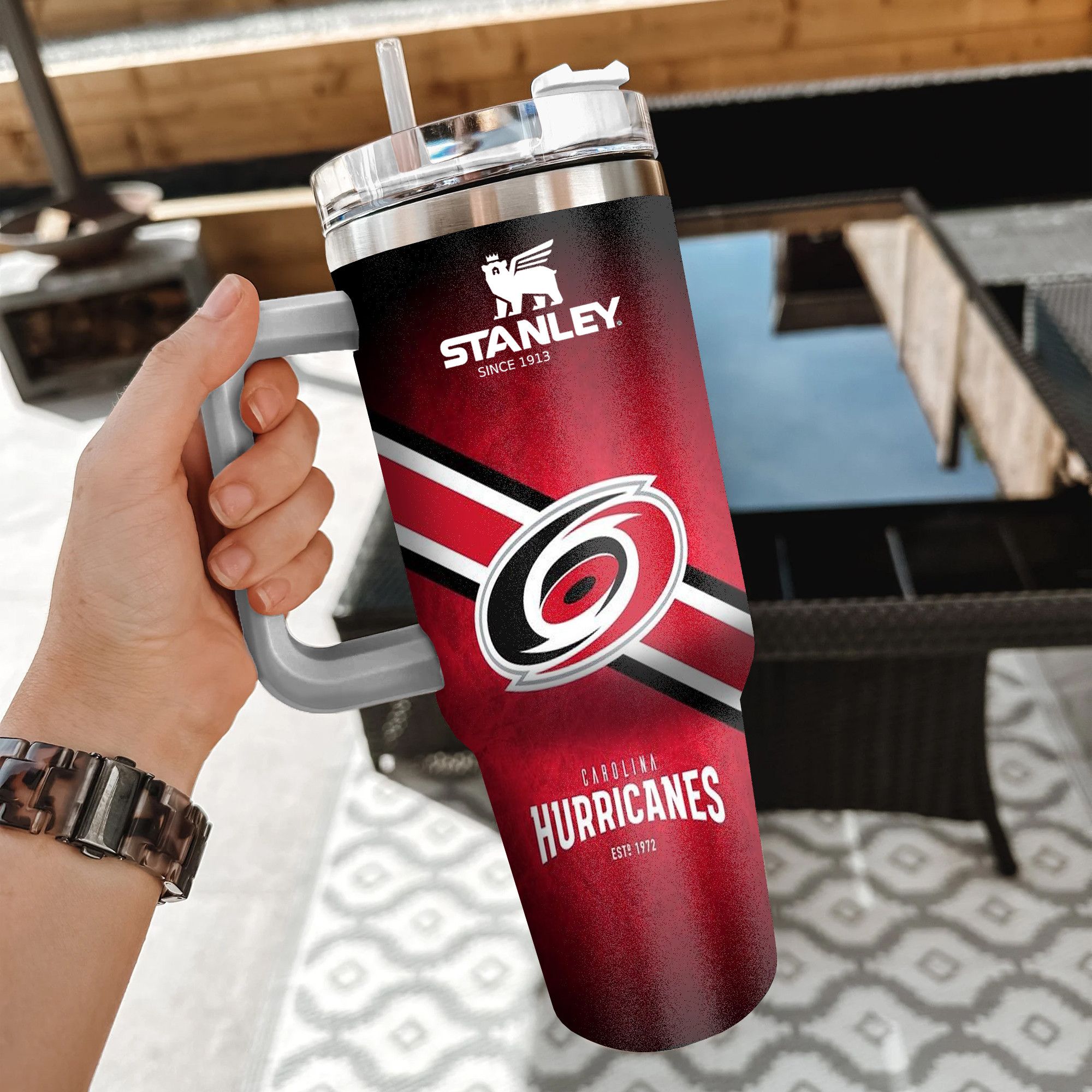 NHL Carolina Hurricanes Custom Stanley Cup 40 oz 30 oz Tumbler With HandleTVC2301852