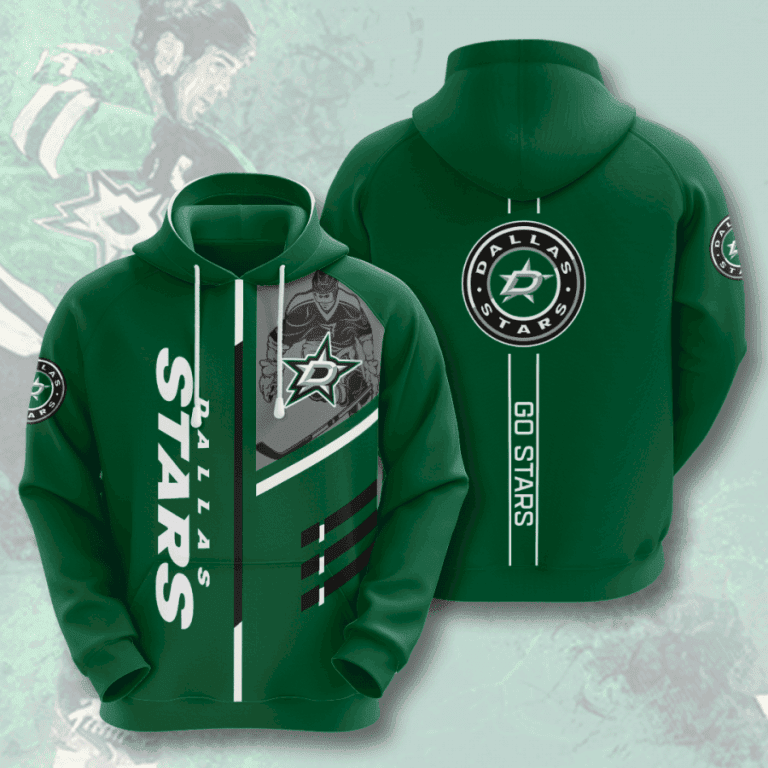 NHL Dallas Stars 3D All Over Print Hoodie, Zip Hoodie