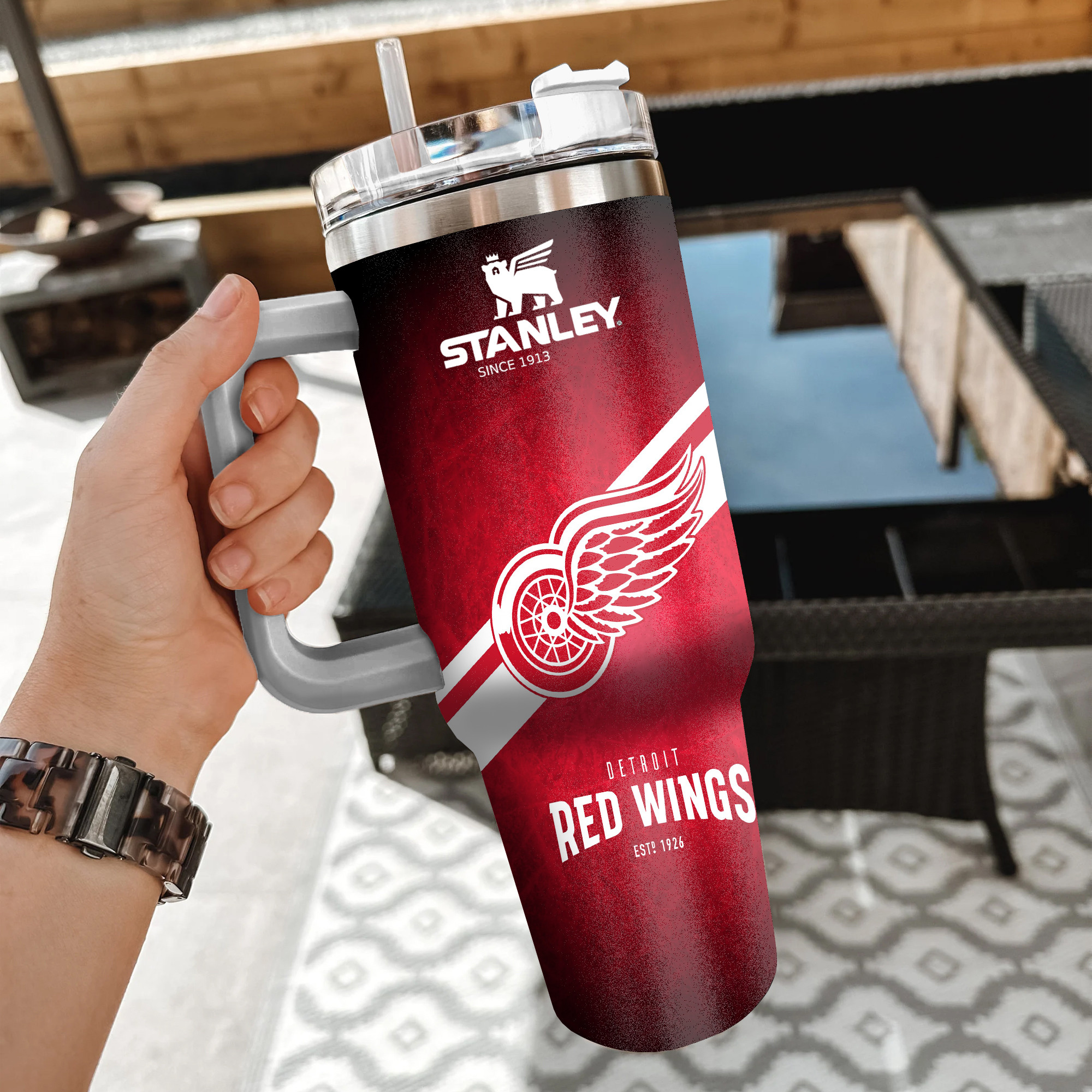 NHL Detroit Red Wings Custom Stanley Cup 40 oz 30 oz Tumbler With HandleTVC2301851