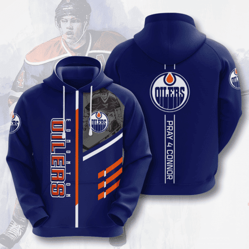 NHL Edmonton Oilers 3D All Over Print Hoodie, Zip Hoodie