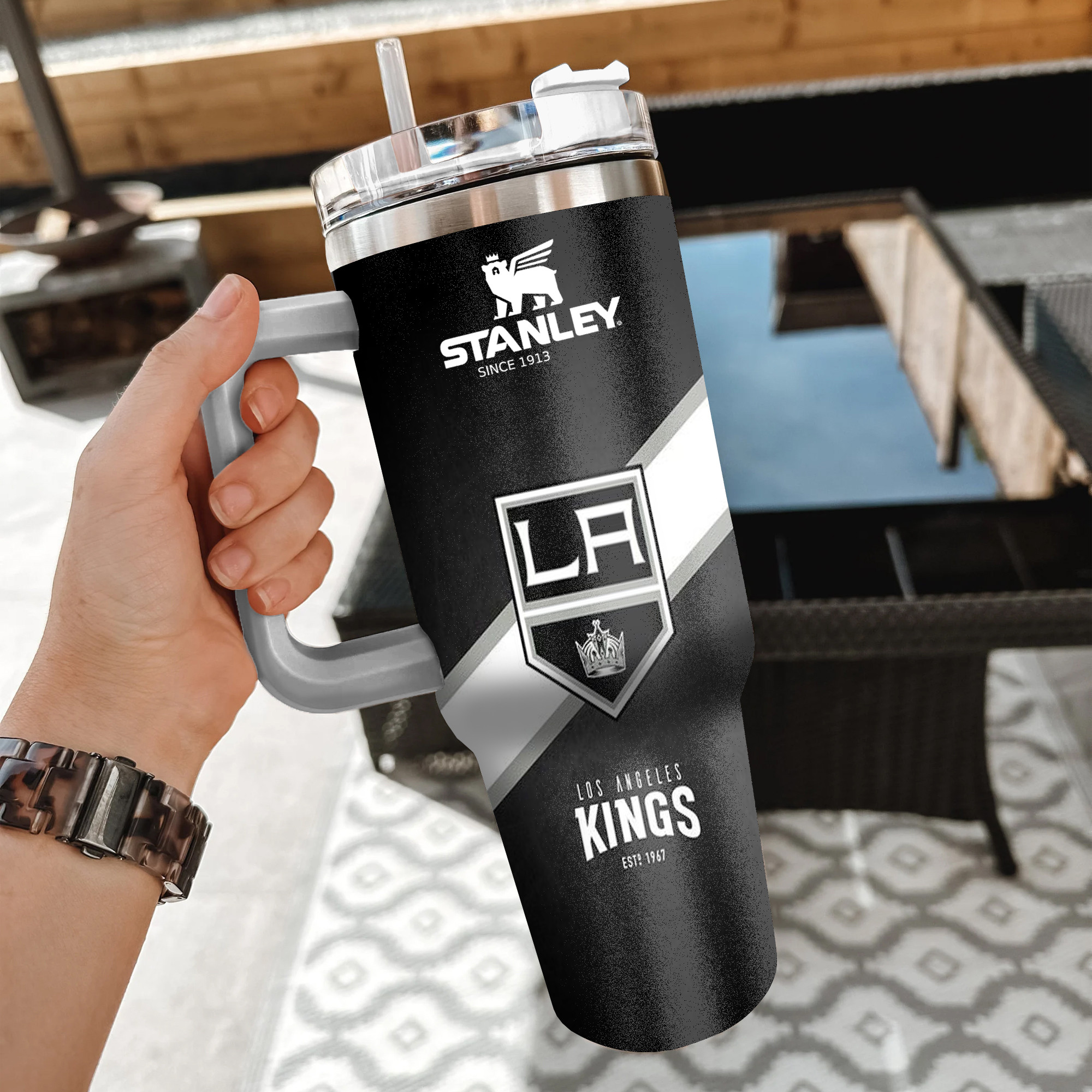 NHL Los Angeles Kings Custom Stanley Cup 40 oz 30 oz Tumbler With HandleTVC2301851