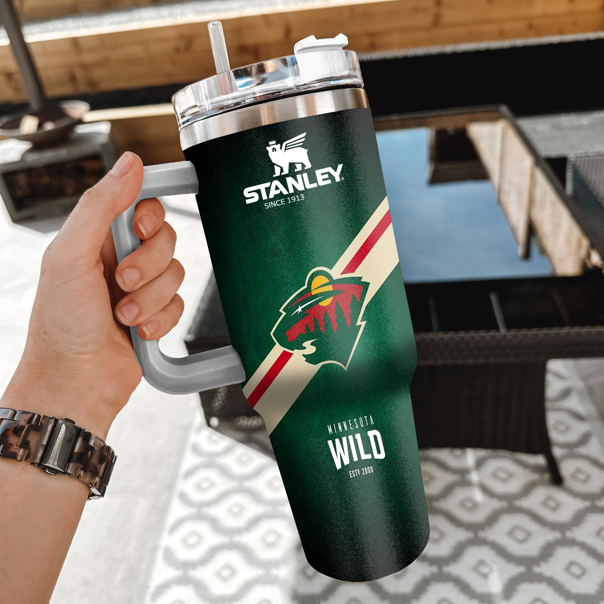 NHL Minnesota Wild Custom Stanley Cup 40 oz 30 oz Tumbler With HandleTVC2301853