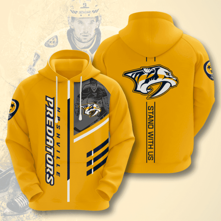 NHL Nashville Predators 3D All Over Print Hoodie, Zip Hoodie