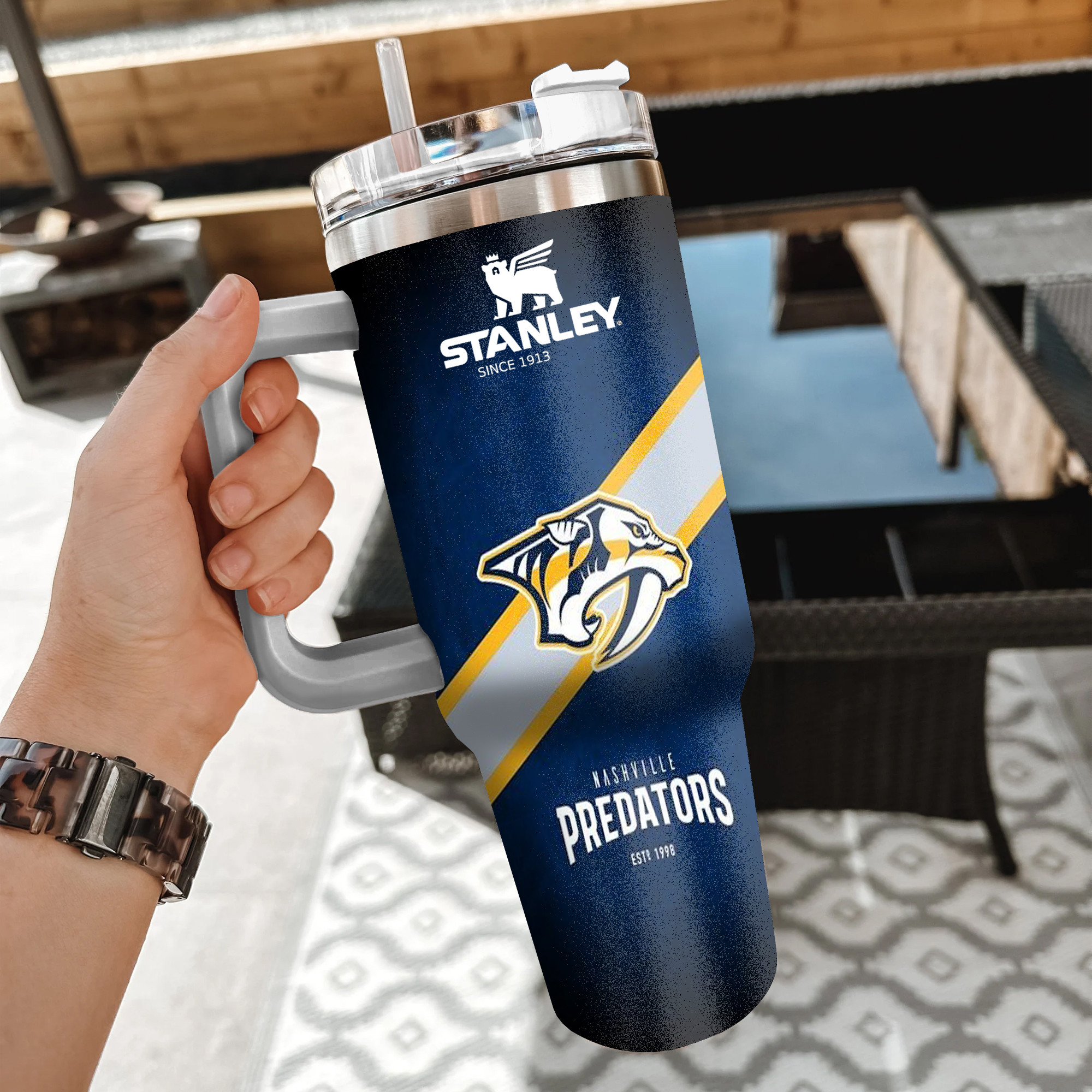 NHL Nashville Predators Custom Stanley Cup 40 oz 30 oz Tumbler With HandleTVC2301851