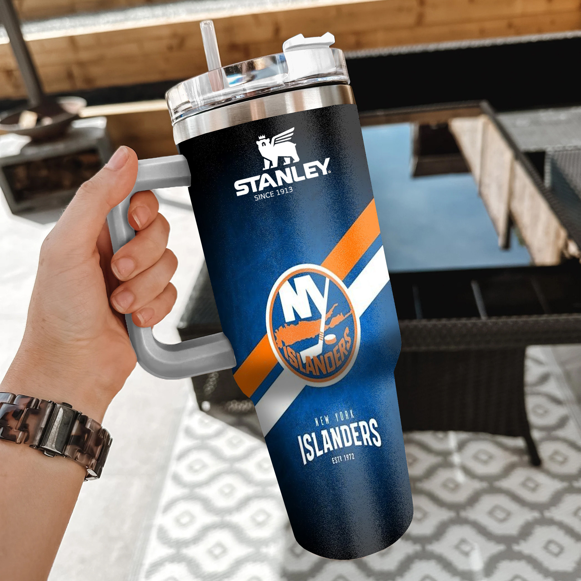 NHL New York Islanders Custom Stanley Cup 40 oz 30 oz Tumbler With HandleTVC2301851
