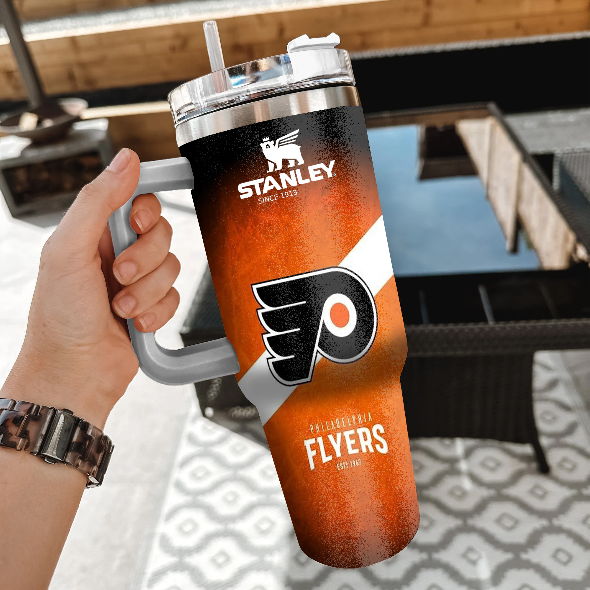NHL Philadelphia Flyers Custom Stanley Cup 40 oz 30 oz Tumbler With HandleTVC2301851