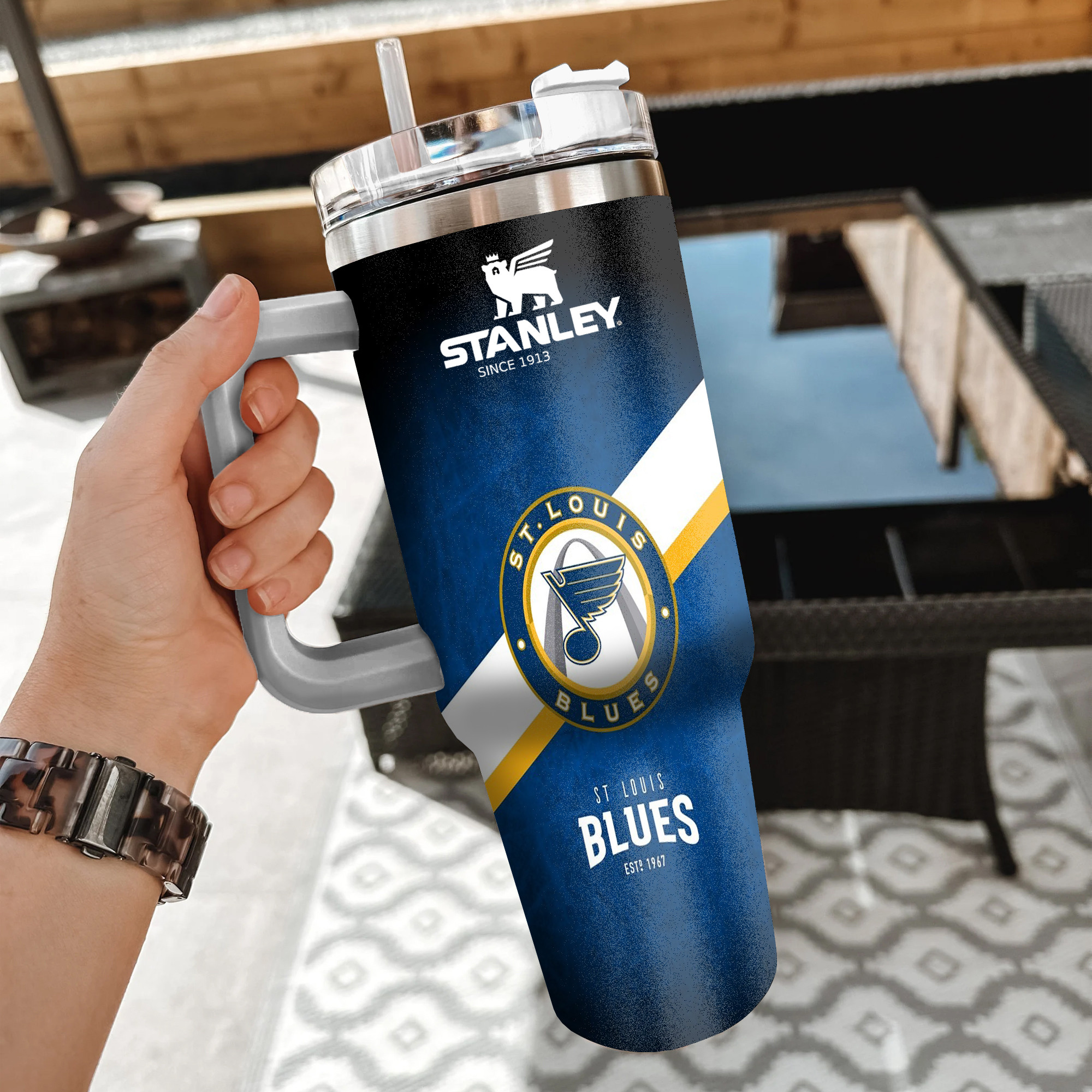 NHL St. Louis Blues Custom Stanley Cup 40 oz 30 oz Tumbler With HandleTVC2301852