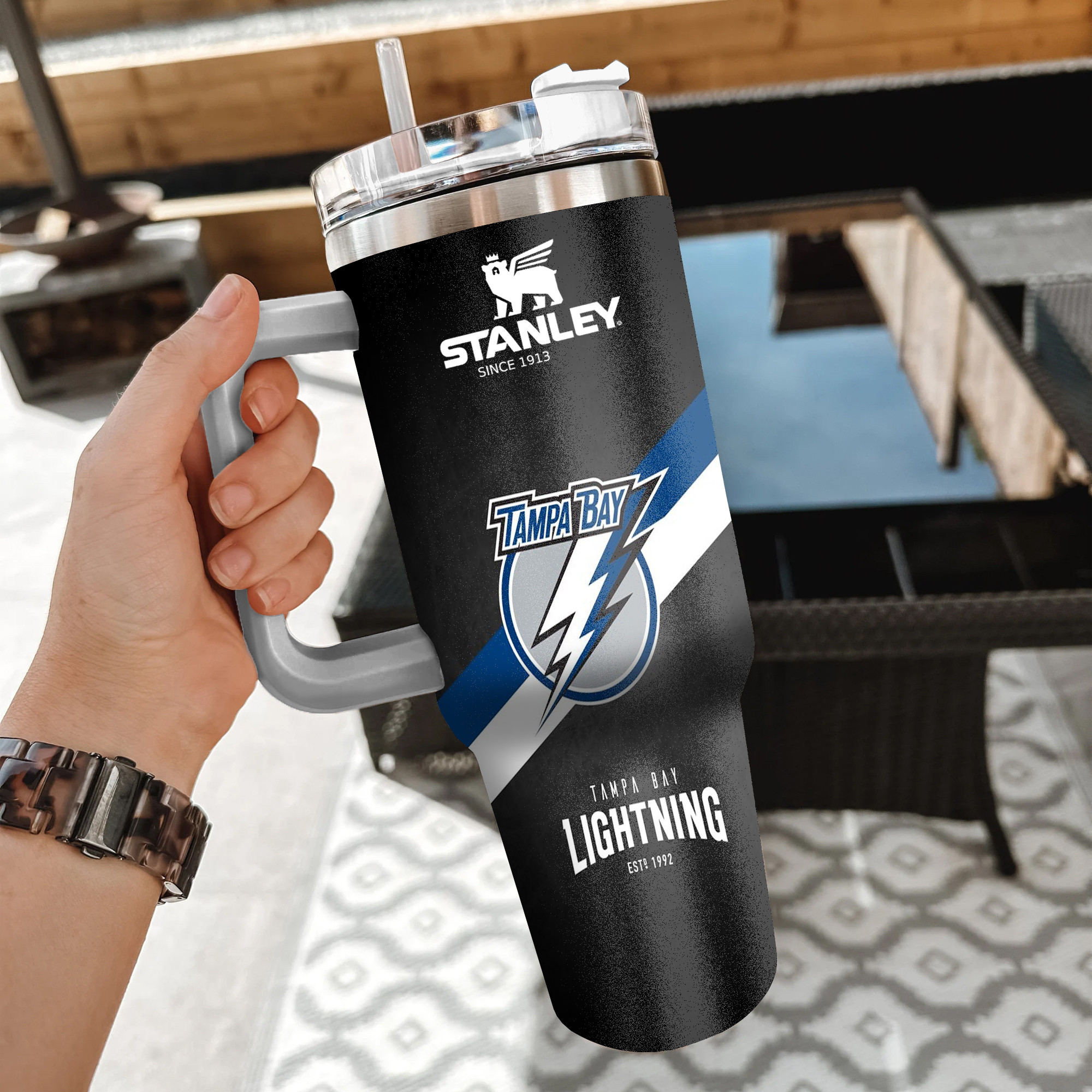 NHL Tampa Bay Lightning Custom Stanley Cup 40 oz 30 oz Tumbler With HandleTVC2301852