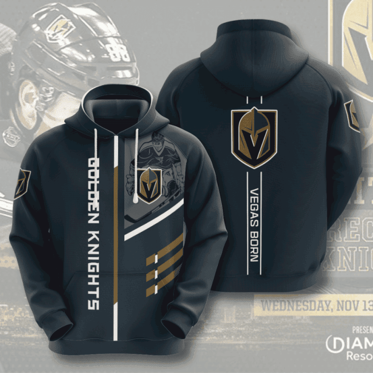 NHL Vegas Golden Knights 3D All Over Print Hoodie, Zip Hoodie