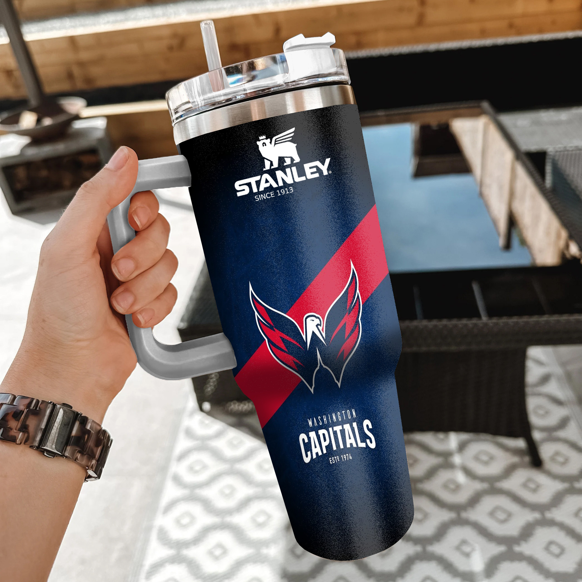 NHL Washington Capitals Custom Stanley Cup 40 oz 30 oz Tumbler With HandleTVC2301850