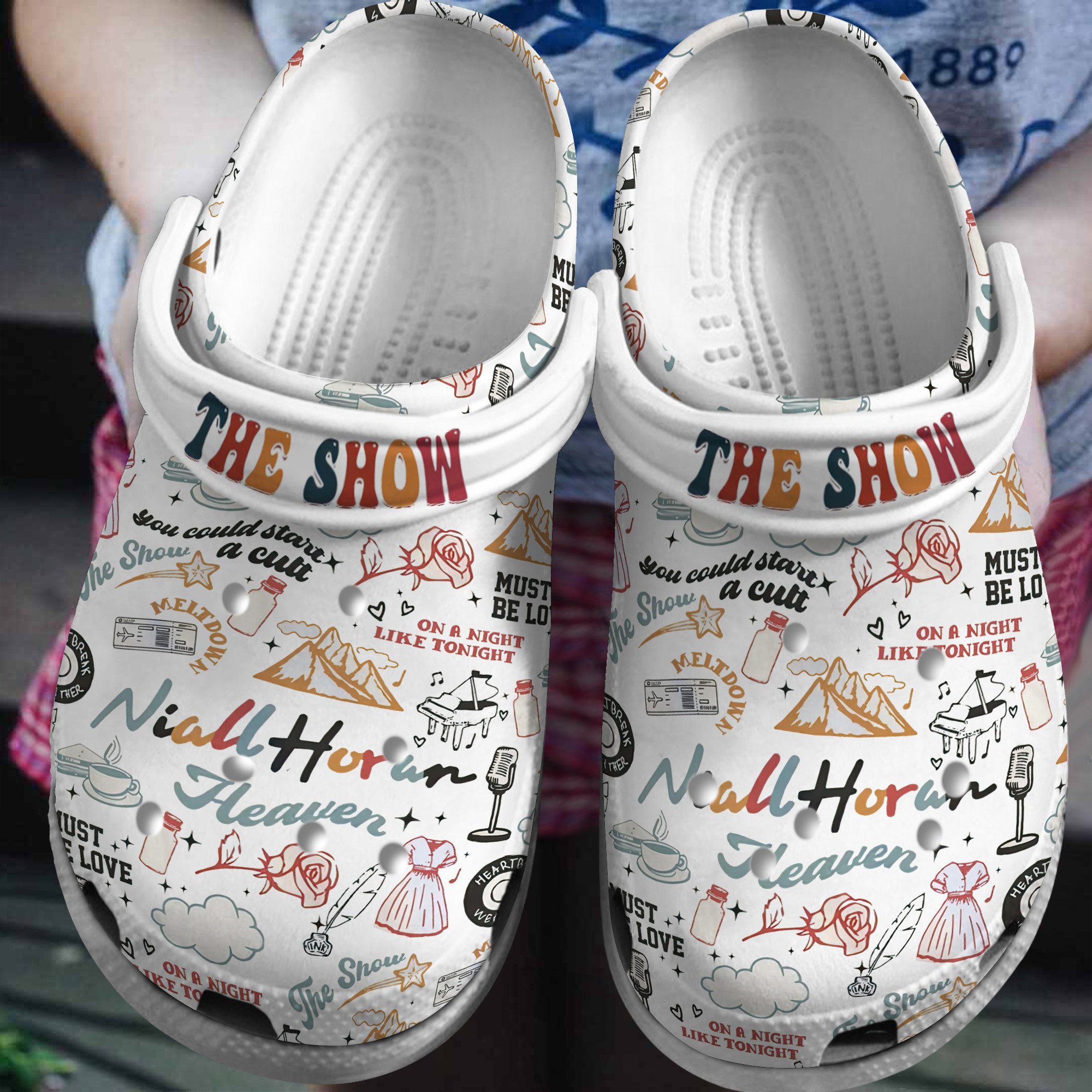 Niall Horan Music Crocs Crocband Clogs Shoes Comfortable For Men Women and Kids