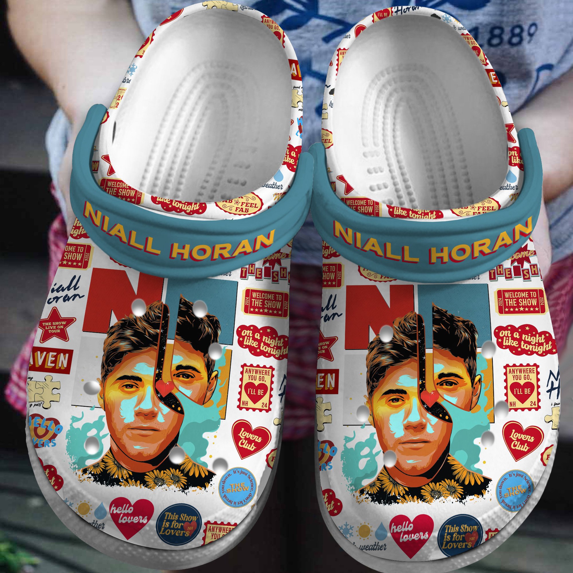 Niall Horan Music Crocs Crocband Clogs Shoes Comfortable For Men Women and Kids