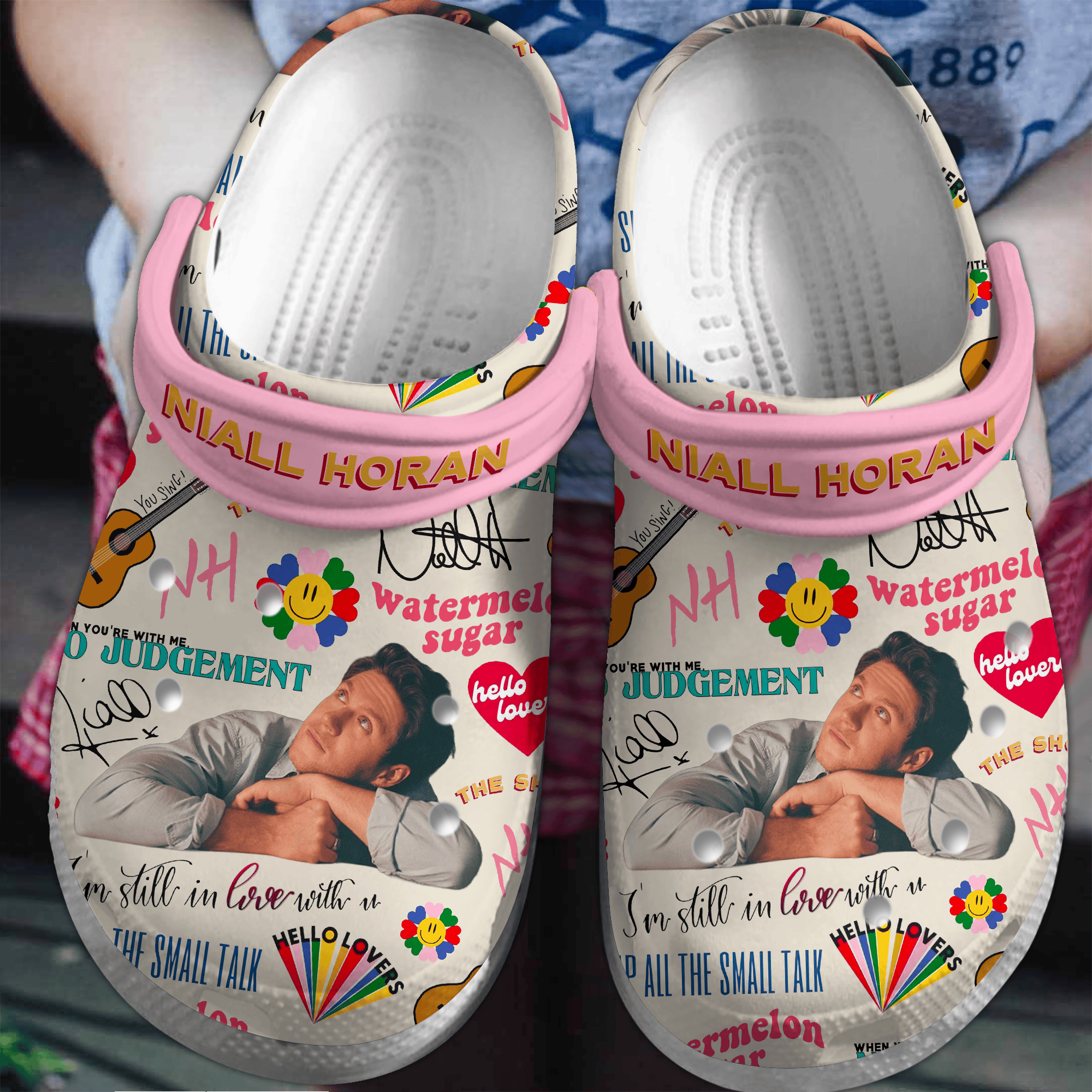 Niall Horan Music Crocs Crocband Clogs Shoes Comfortable For Men Women and Kids