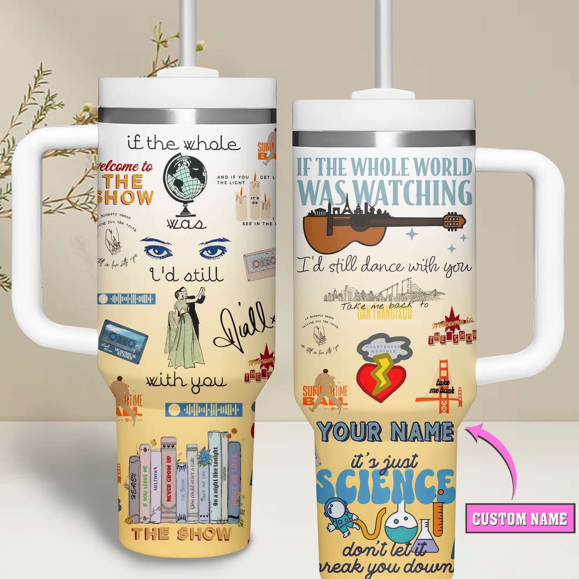 Niall Horan Music Custom Stanley Cup 40 oz 30 oz Tumbler With HandleTVC2301684