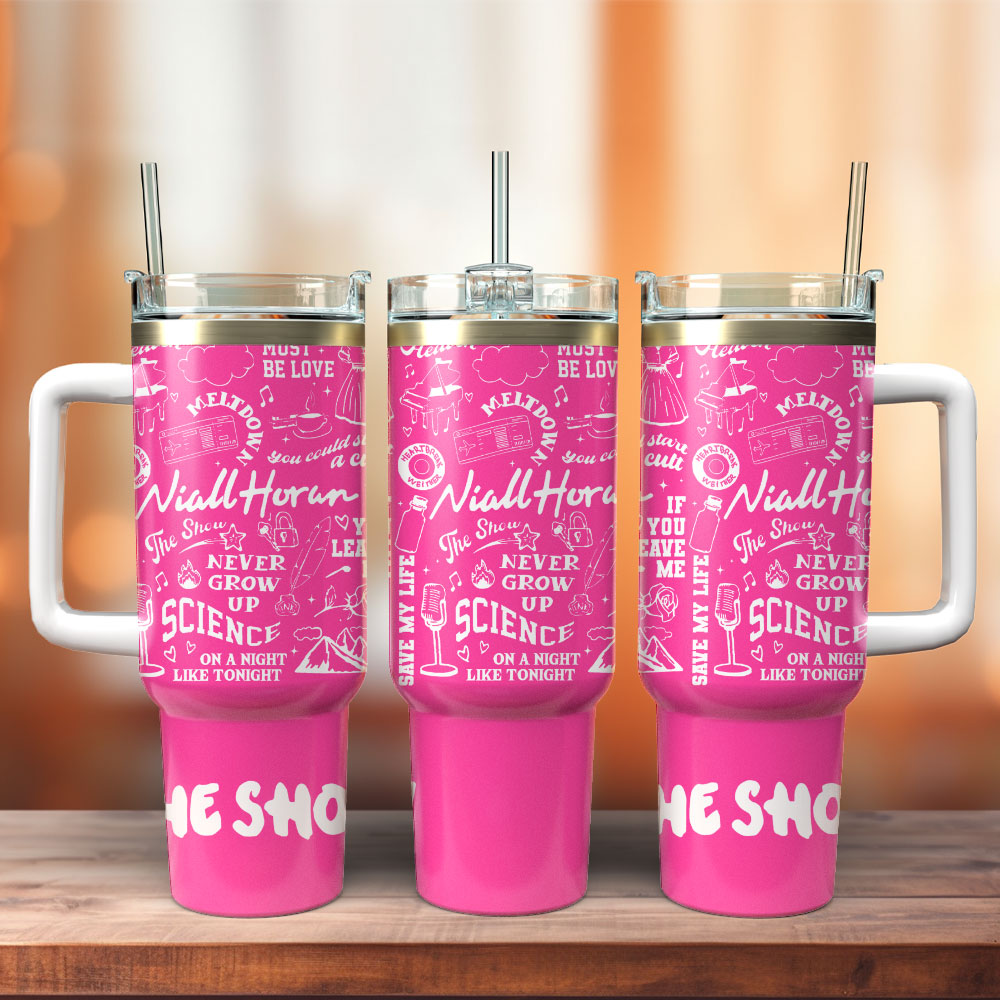 Niall Horan One Direction Band Music Custom Stanley Cup 40 oz 30 oz Tumbler With HandleTVC2301335