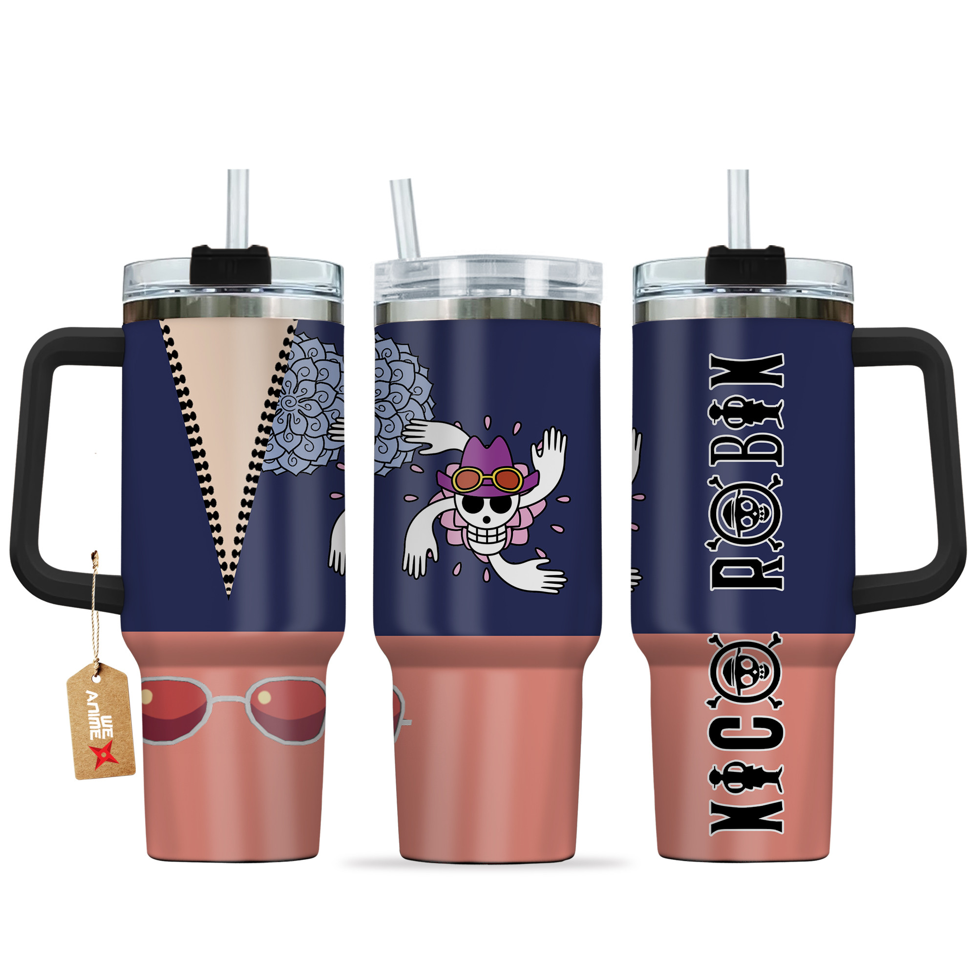 Nico Robin One Piece Anime Custom Stanley Cup 40 oz 30 oz Tumbler With HandleTVC2301138