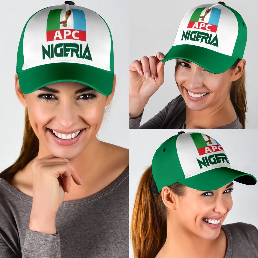Nigeria Apc Flag Classic Cap 2023 RLT8 Trucker Hats Custom Hats Gifts For Men & Women
