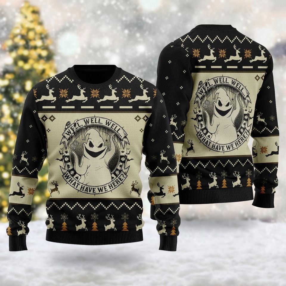 Nightmare 3D Ugly Sweater - Well Well Well