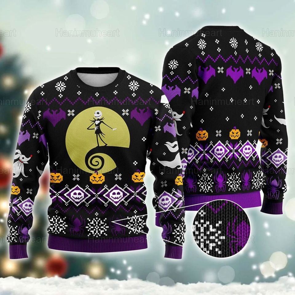 Nightmare Before Christmas Ugly Sweater