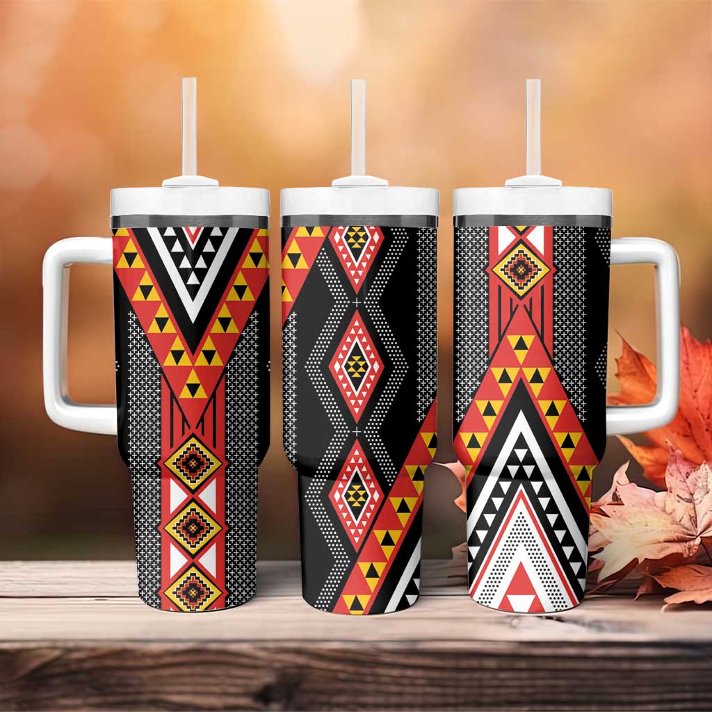 Niho Taniwha Taniko Motif Custom Stanley Cup 40 oz 30 oz Tumbler With HandleTVC2301262 - Image 4