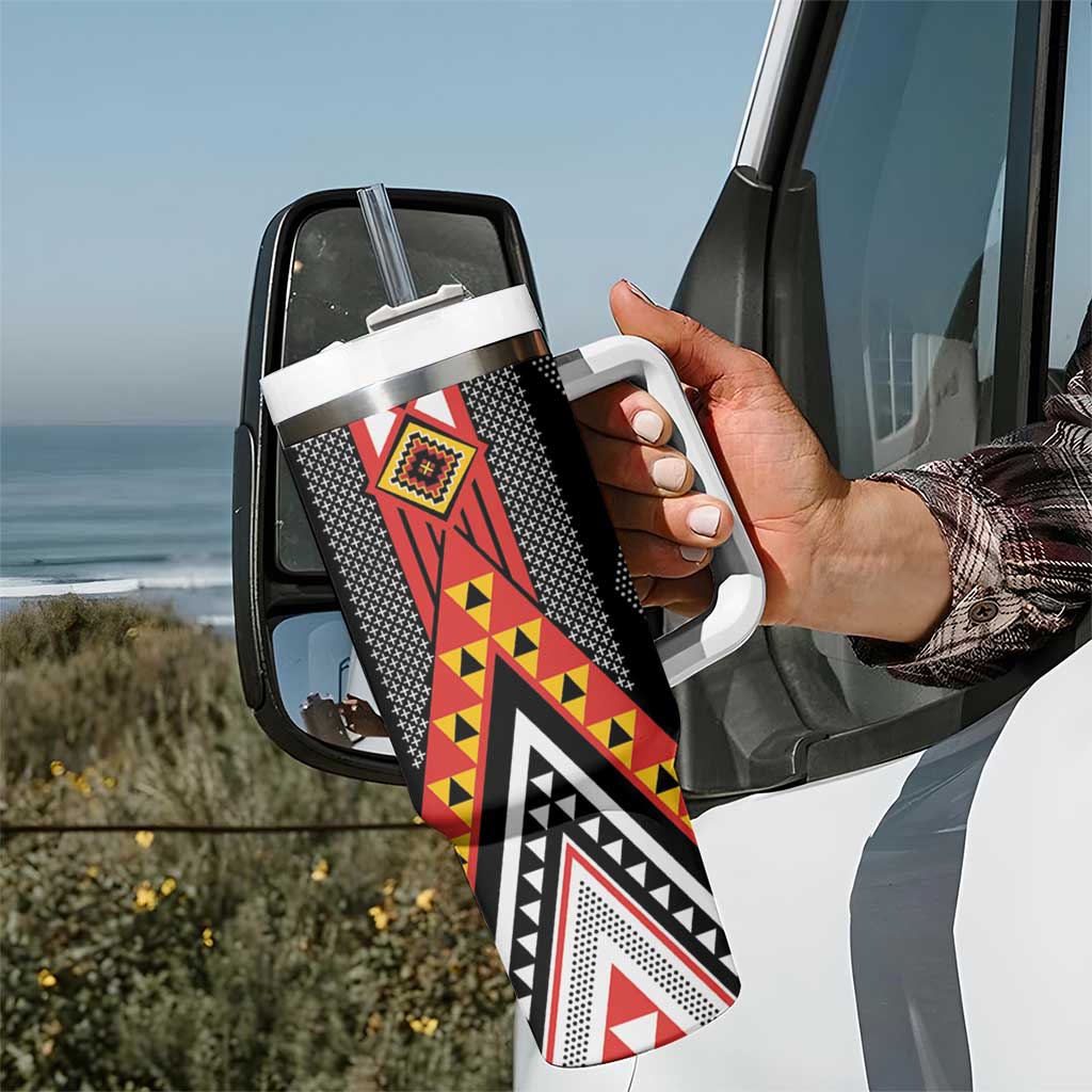 Niho Taniwha Taniko Motif Custom Stanley Cup 40 oz 30 oz Tumbler With HandleTVC2301262 - Image 7