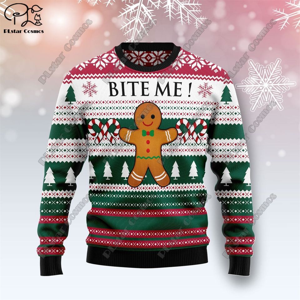 nimal Custom Series Cute Christmas Pattern Ugly Sweater