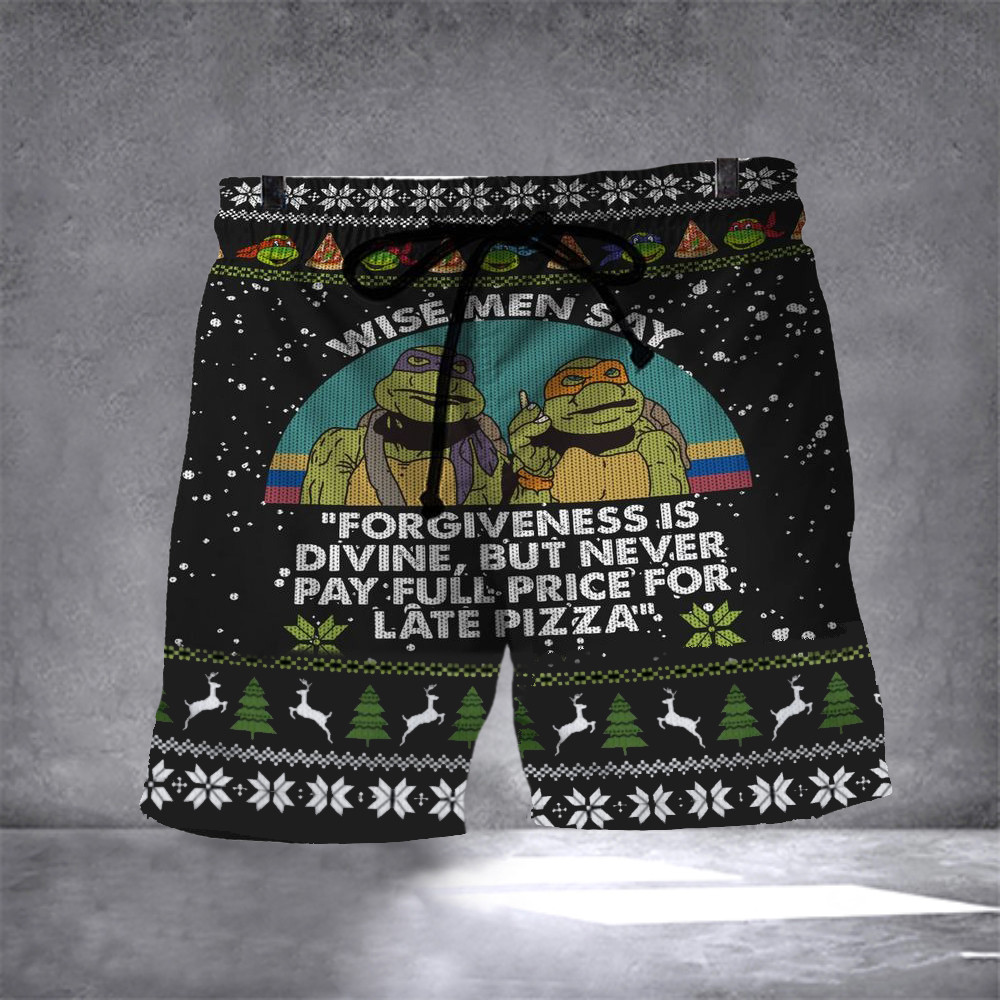 Ninja Turtle Sweater Tmnt Merch Wise Men Say Forgiveness Is Divine But Never Pay Full Price - Image 4