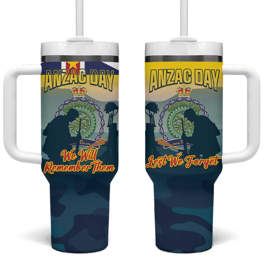 Niue ANZAC Day Custom Stanley Cup 40 oz 30 oz Tumbler With HandleTVC2301269