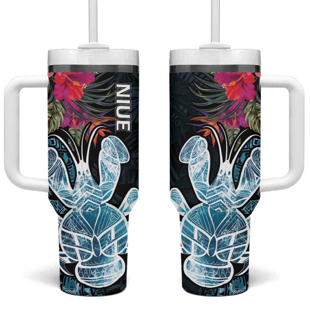 Niue Hiapo Mix Coconut Crab Custom Stanley Cup 40 oz 30 oz Tumbler With HandleTVC2301402