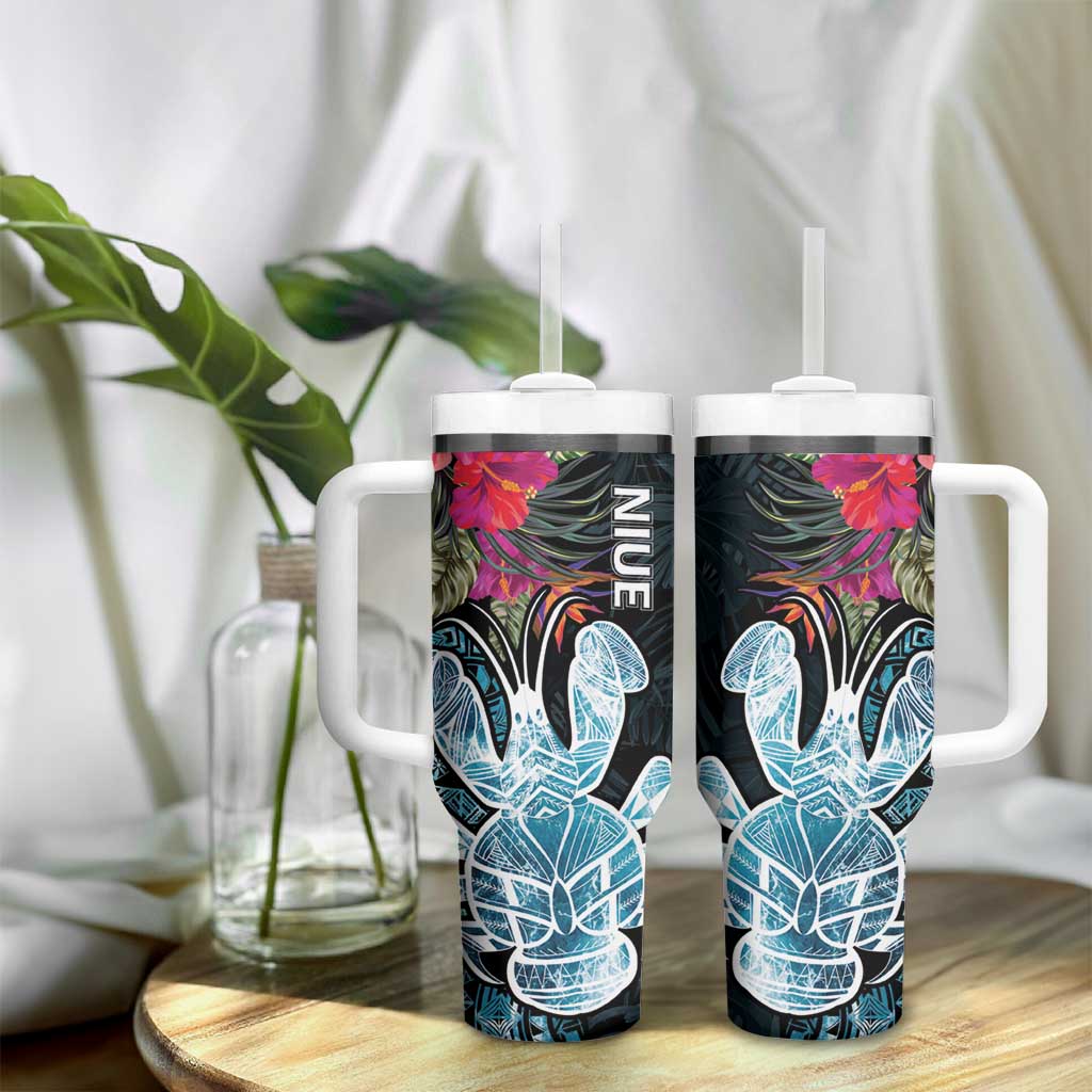 Niue Hiapo Mix Coconut Crab Custom Stanley Cup 40 oz 30 oz Tumbler With HandleTVC2301402 - Image 9