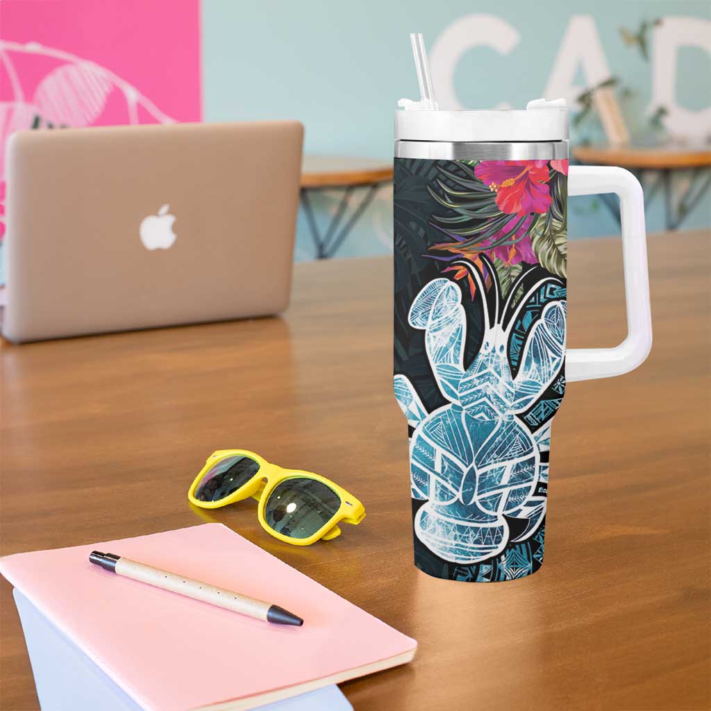 Niue Hiapo Mix Coconut Crab Custom Stanley Cup 40 oz 30 oz Tumbler With HandleTVC2301402 - Image 5