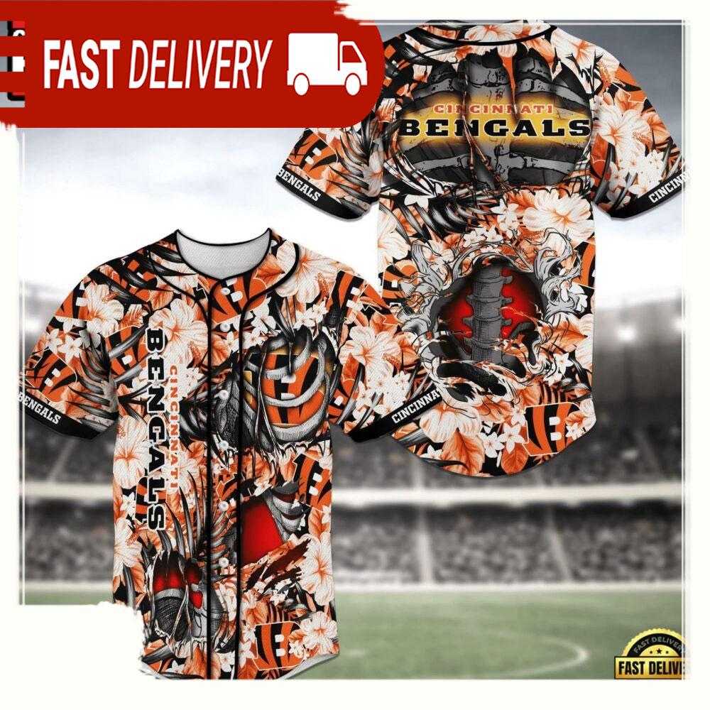 NLF NLF Cincinnati Bengals  Baseball Jersey Shirts