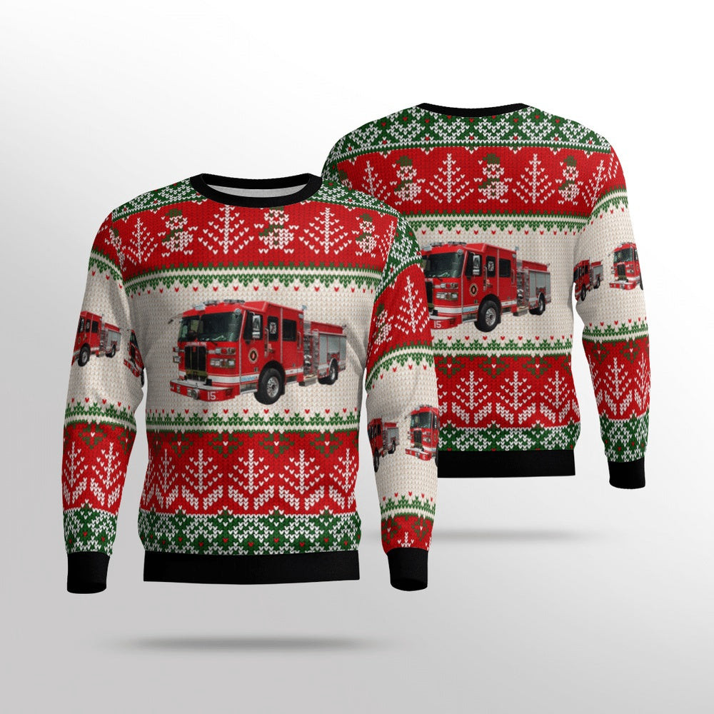 NNTT709BC0 Ohio Columbus Division Of Fire Christmas Unisex Sweaters Gift For Christmas