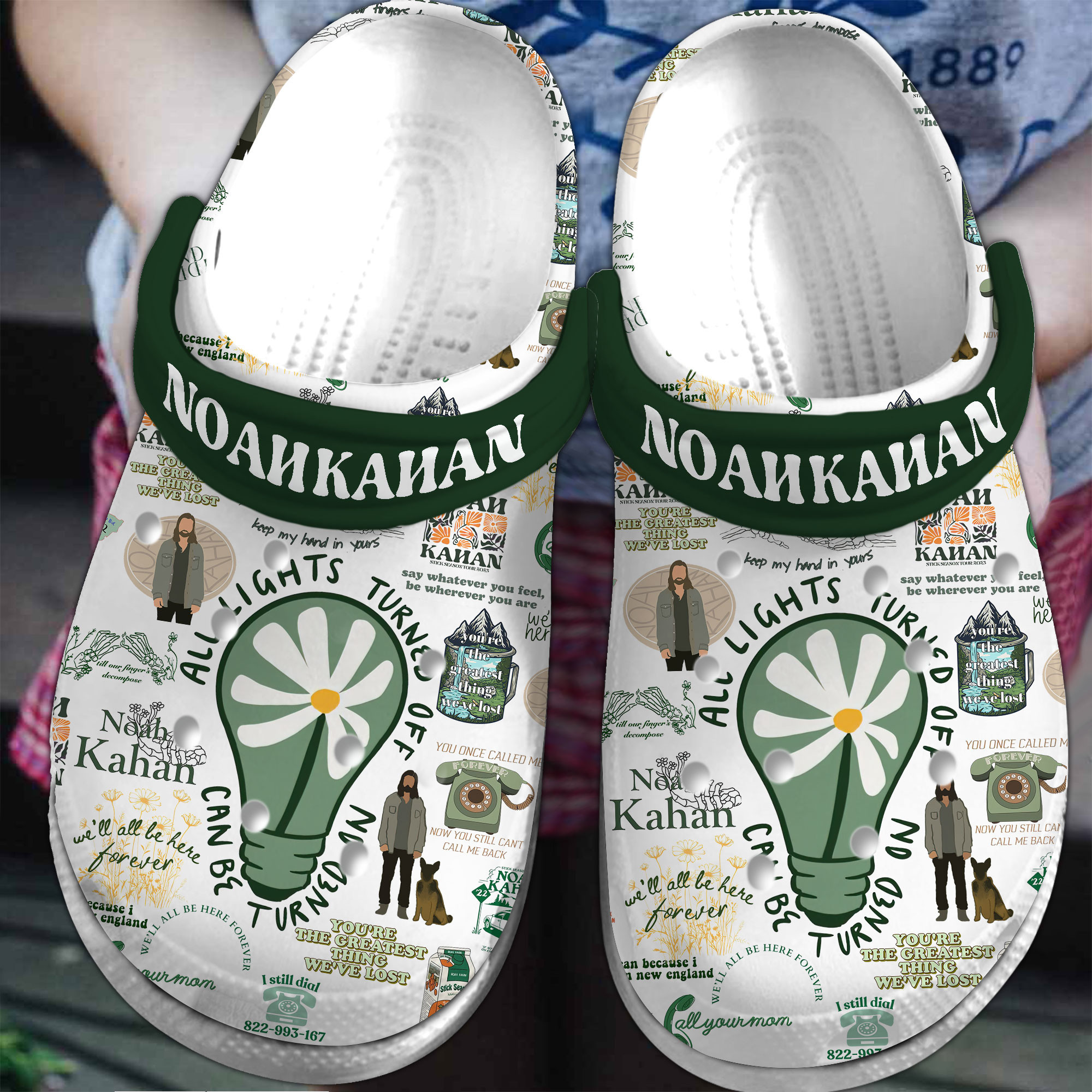 Noah Kahan Music Crocs Crocband Clogs Shoes Comfortable For Men Women and Kids