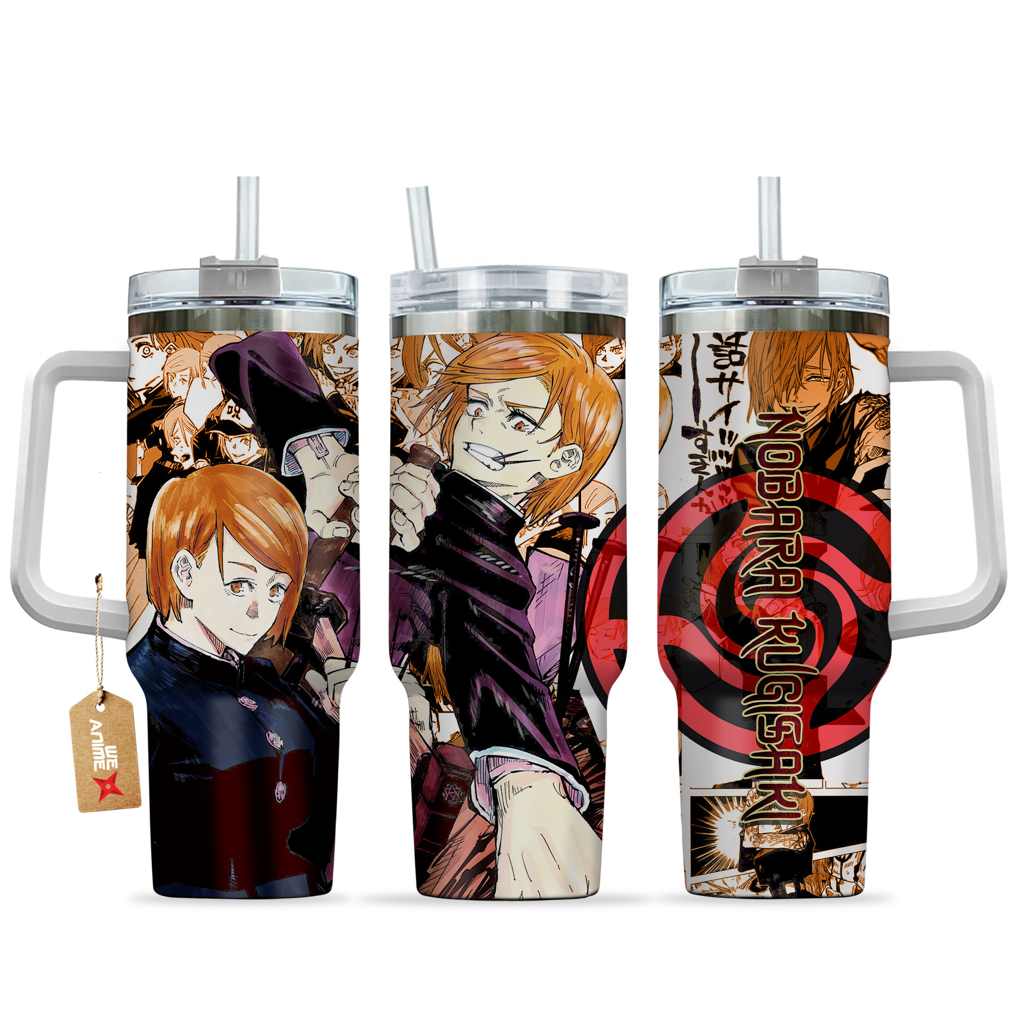 Nobara Kugisaki Jujutsu Kaisen Anime Custom Stanley Cup 40 oz 30 oz Tumbler With HandleTVC2301154