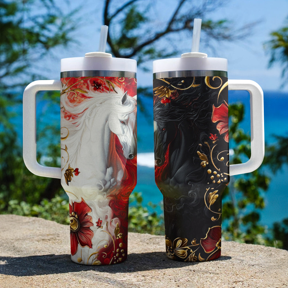 Noble Horse Custom Stanley Cup 40 oz 30 oz Tumbler With HandleTVC2301293 - Image 4