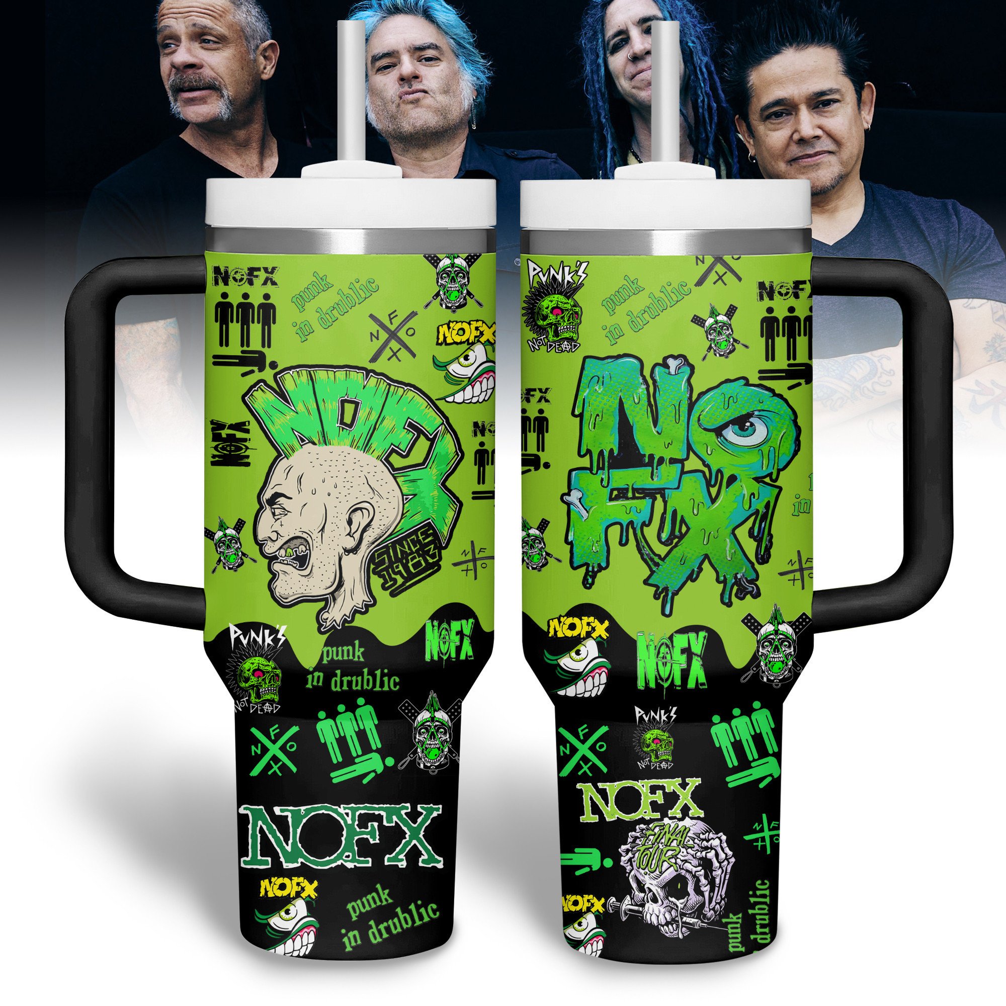 NOFX Band Music Custom Stanley Cup 40 oz 30 oz Tumbler With HandleTVC2301516