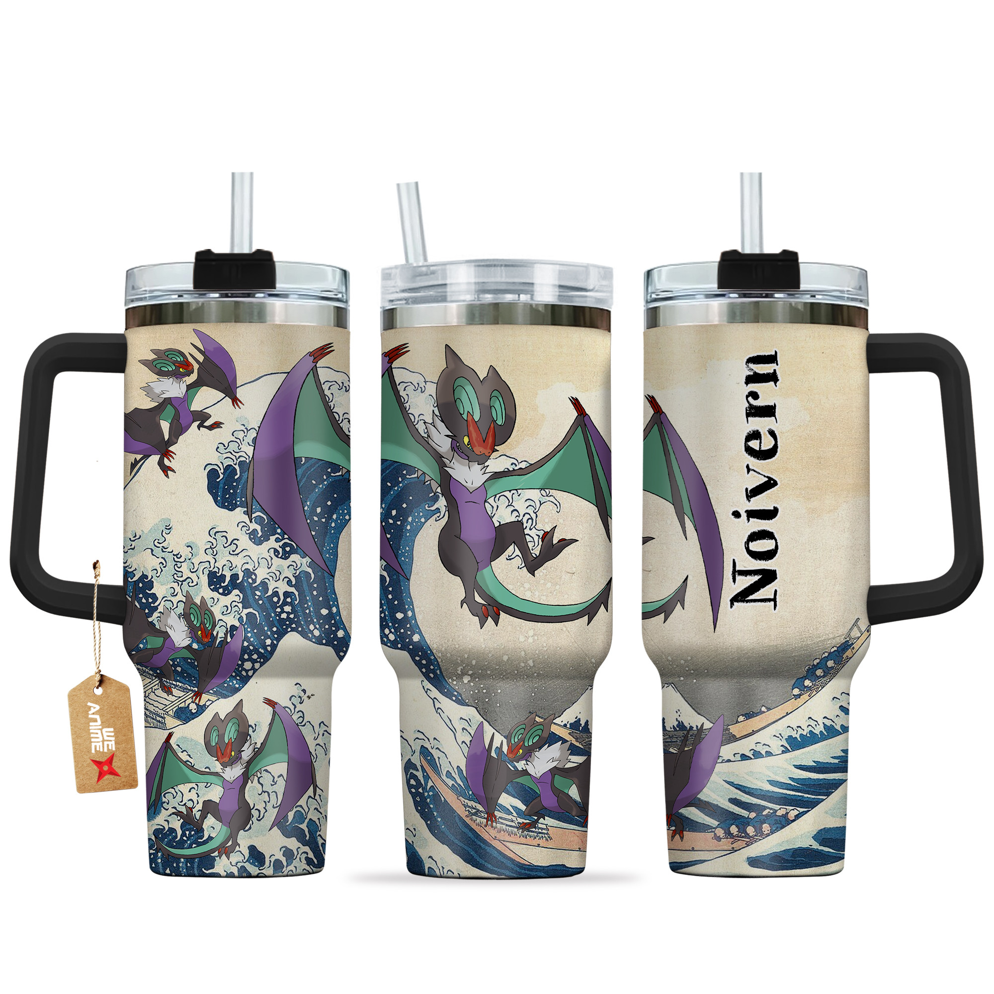 Noivern Pokemon Anime Custom Stanley Cup 40 oz 30 oz Tumbler With HandleTVC2301139