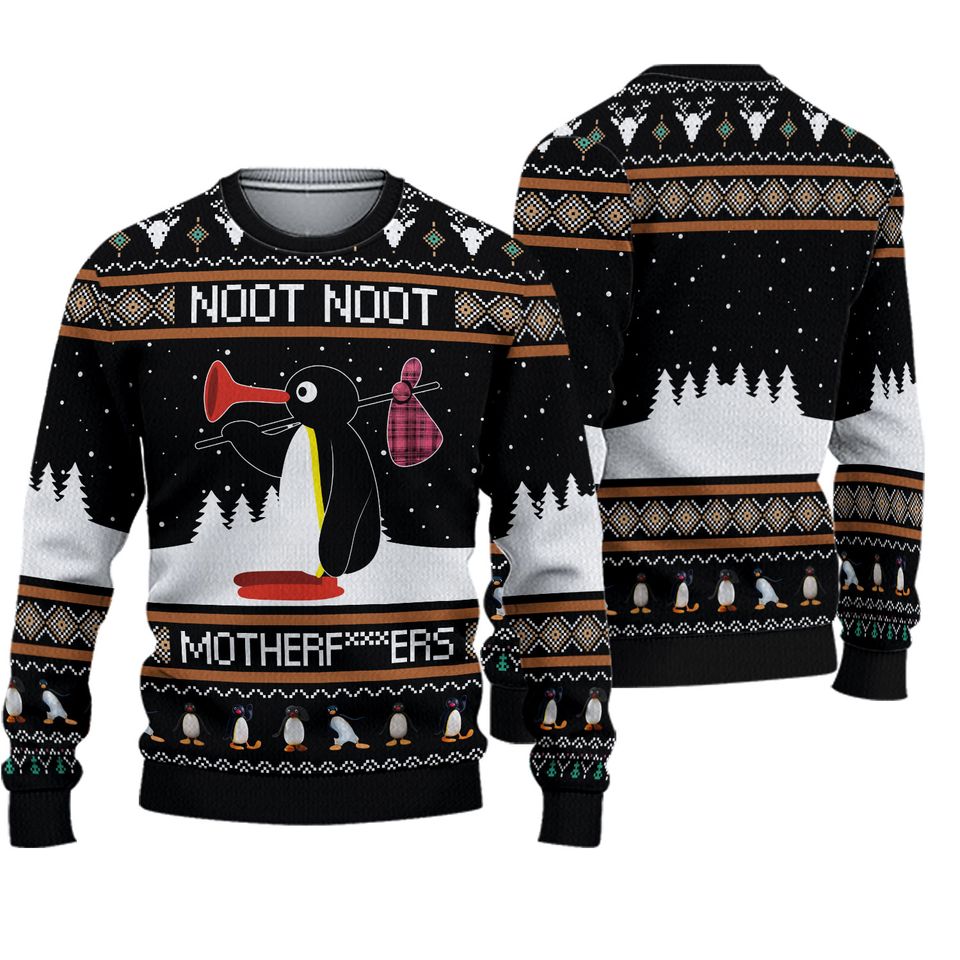 Noot Noot Pingu Meme Sweater