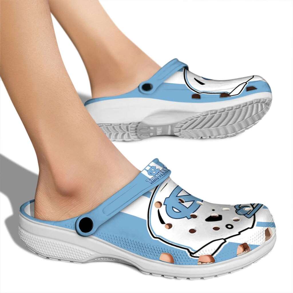 North Carolina Tar Heels Helmet Stripes ClogTVC180141 - Image 2