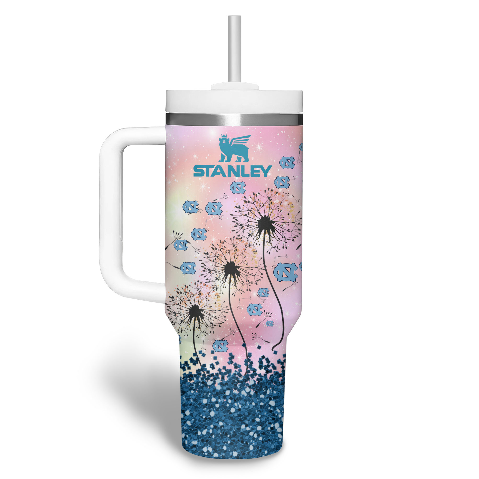 North Carolina Tar Heels NCAA Sports Custom Stanley Cup 40 oz 30 oz Tumbler With HandleTVC2301342 - Image 2