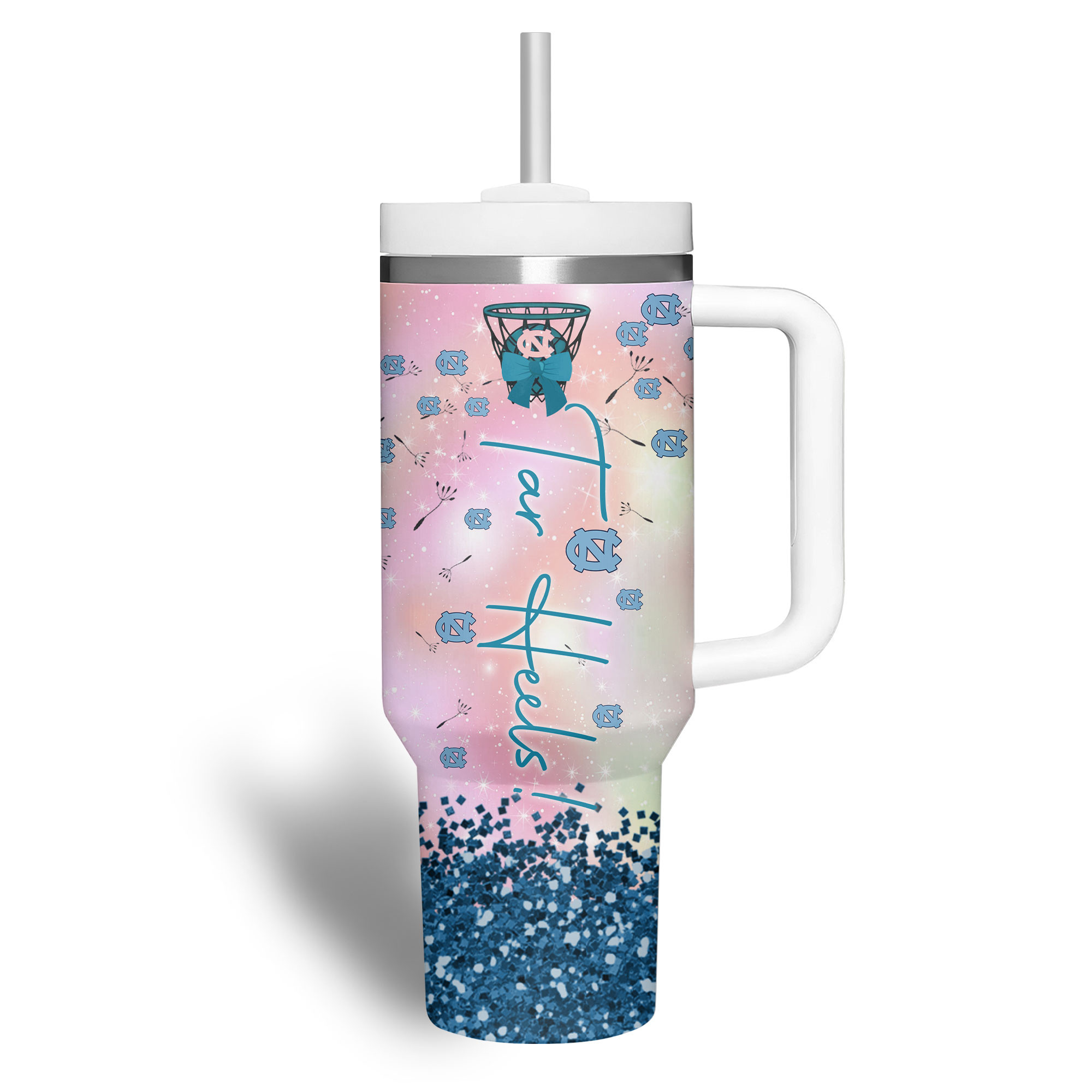 North Carolina Tar Heels NCAA Sports Custom Stanley Cup 40 oz 30 oz Tumbler With HandleTVC2301342 - Image 3