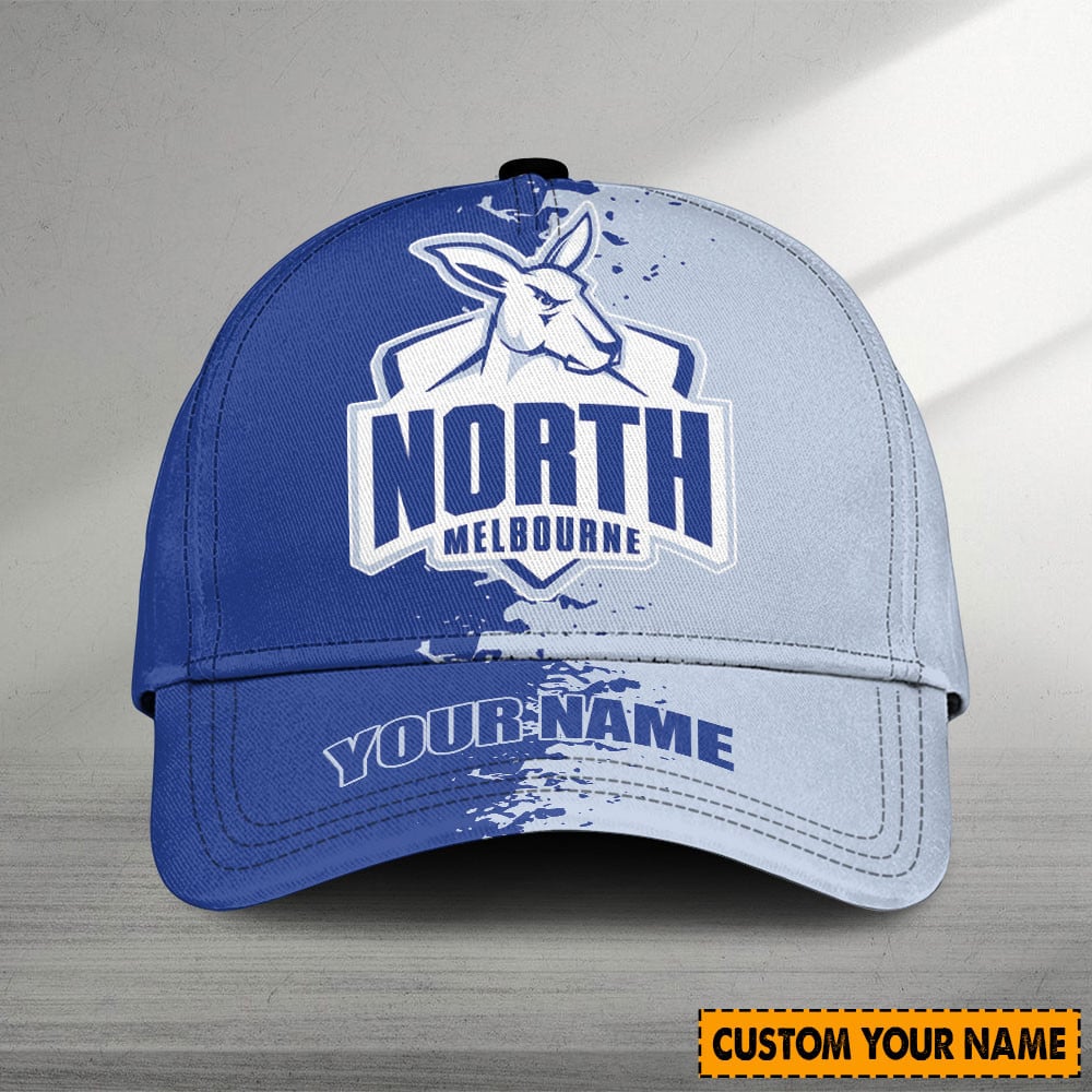 North Melbourne AFL Personalized Classic Cap For Fan Baseball Cap Classic Trucker Hats Custom Hats Gifts For Men & Women