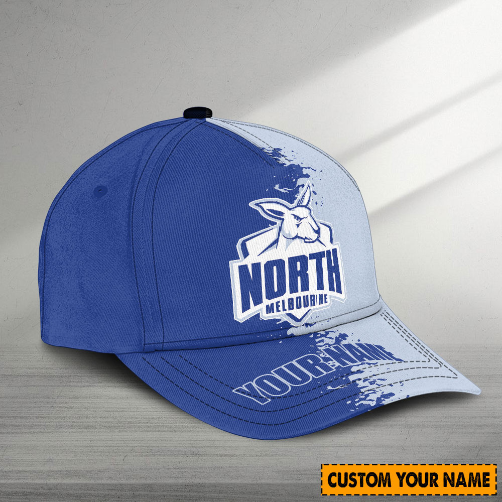 North Melbourne AFL Personalized Classic Cap For Fan Baseball Cap Classic Trucker Hats Custom Hats Gifts For Men & Women